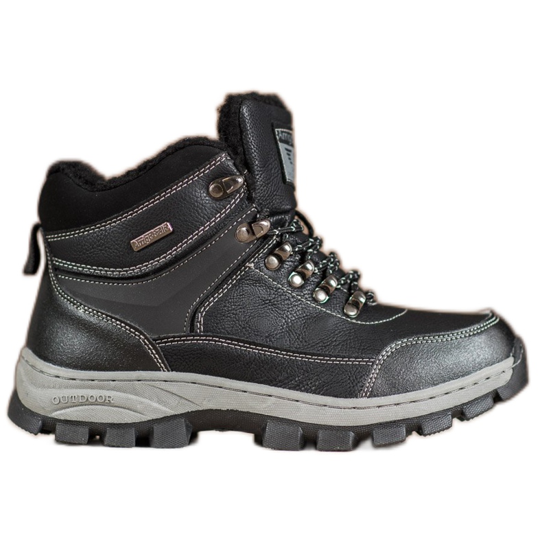 Arrigo Bello Zimske čizme na vezanje crno