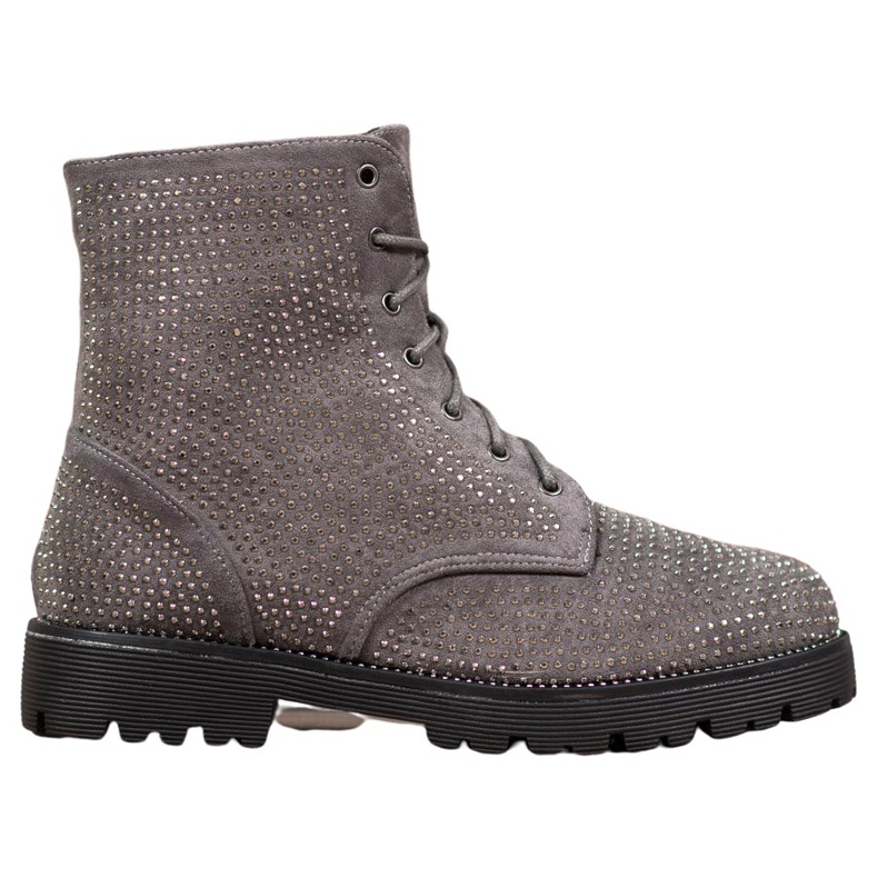 Sweet Shoes Sive čizme od antilopa siva