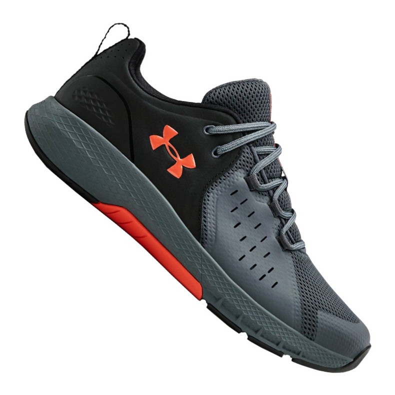 Under Armour Charged Commit Tr 2.0 M 3022027-003 cipele za obuku crno siva