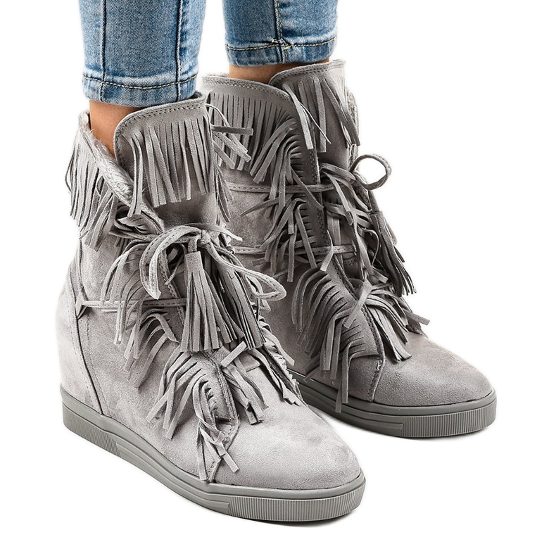 Sive tenisice H6301A-26 siva