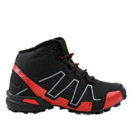 Crne izolirane planinarske cipele BN8810 crna