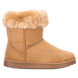 Sport Topli mukluki s krznom smeđa