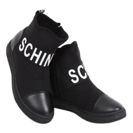 Crne neoprenske čizme XY-38 Crne crna