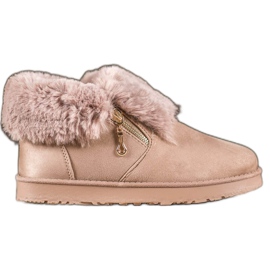 Kylie Niski mukluki s krznom smeđa