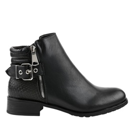 Crne ravne čizme Jodhpur KA525SL crna