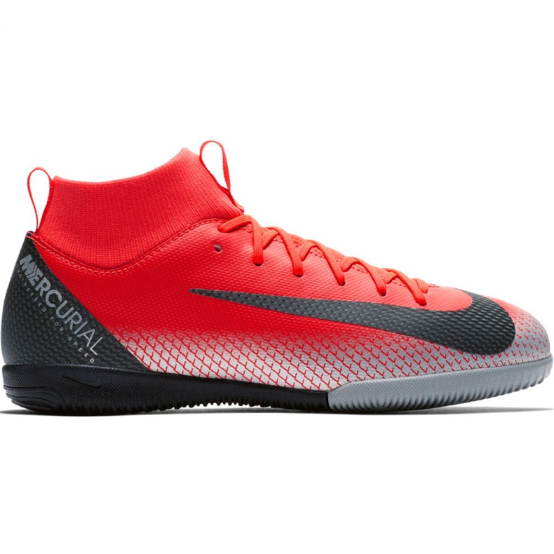 Nike Mercurial Superfly X 6 Academy Gs CR7 Ic Jr AJ3110 600 tenisice za nogomet raznobojna crvena