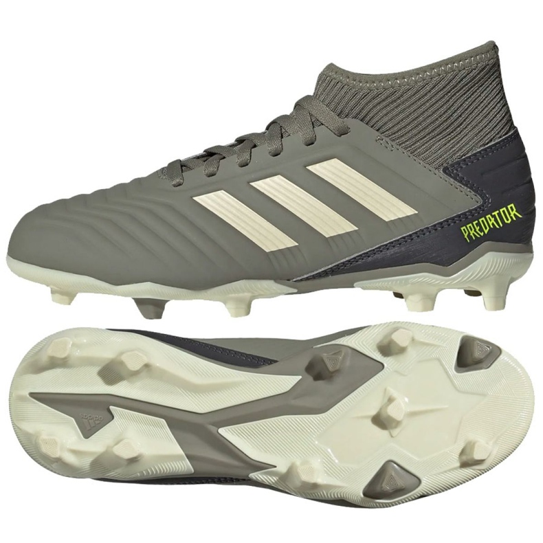 Adidas Predator 19.3 Fg Jr EF8215 kopačke siva