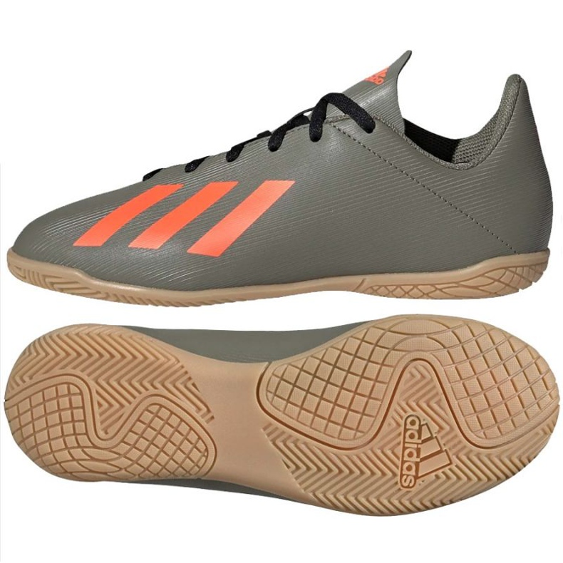 Adidas X 19.4 U kopačkama Jr EF8379 nijanse sive