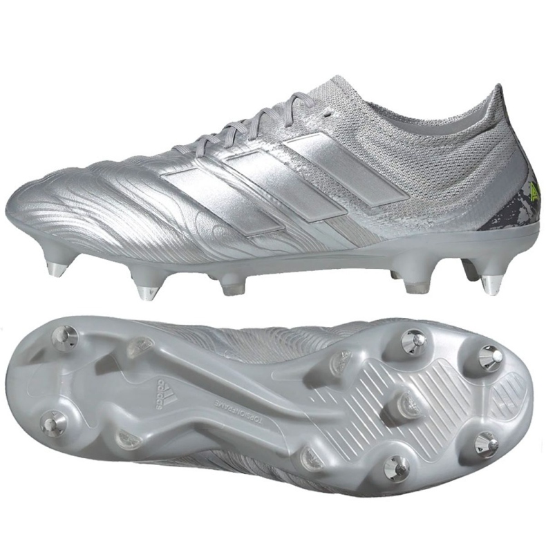 Kopačke Adidas Copa 20.1 Sg M EF8325 siva srebro