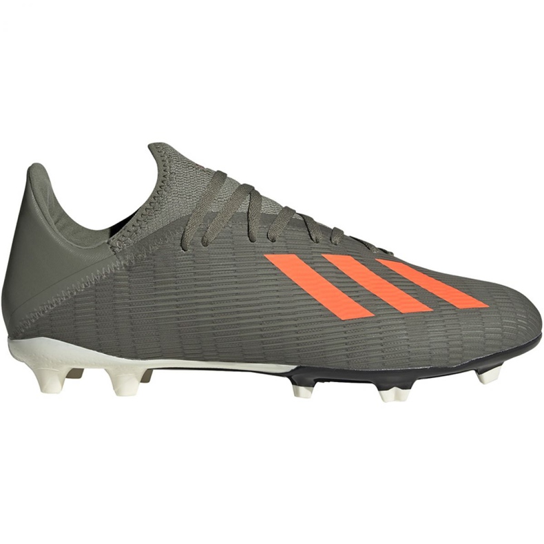 Kopačke Adidas X 19.3 Fg M EF8365 zelena siva