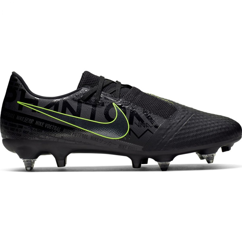 Nike Phantom Venom Academy SG-PRO Ac M BQ9140 007 nogometna cipela crno crno