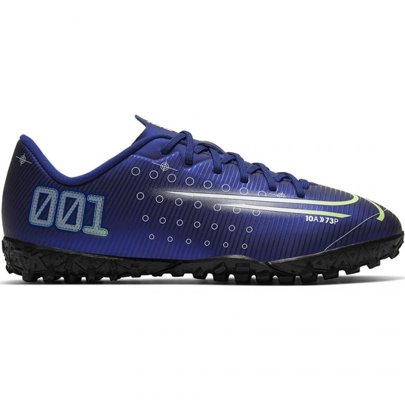 Nike Mercurial Vapor 13 Academy Mds Tf Jr CJ1178 401 nogometna cipela mornarsko plava plava i tamnoplava
