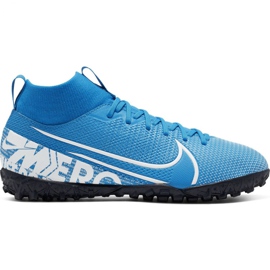 Nike Mercurial Superfly 7 Academy Tf Jr AT8143 414 patike za nogomet višebojan plava