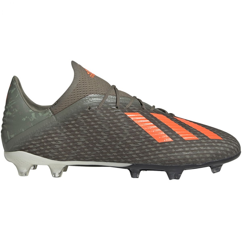 Kopačke Adidas X 19.2 Fg M EF8364 zelena siva
