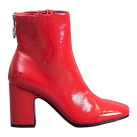 Seastar Lakirane čizme na stupu crvena