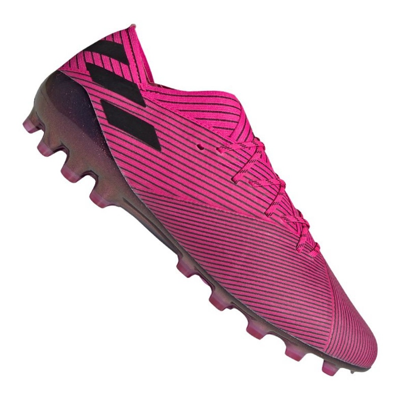Adidas Nemeziz 19.1 Ag Fg M FU7033 kopačke ružičasta ružičasta
