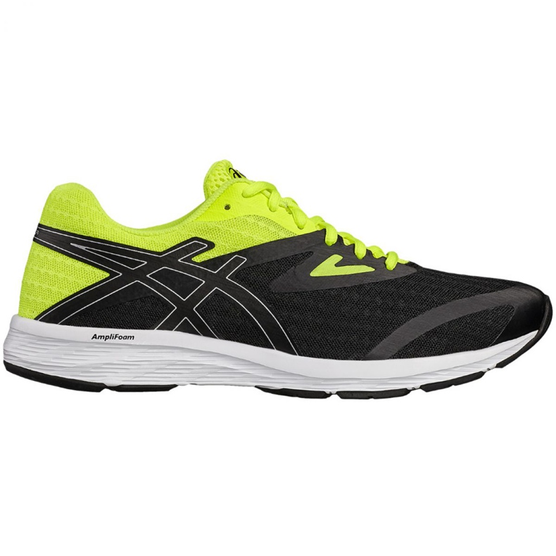 Tenisice za trčanje Asics Amplica M T825N-9093 crno žuta boja