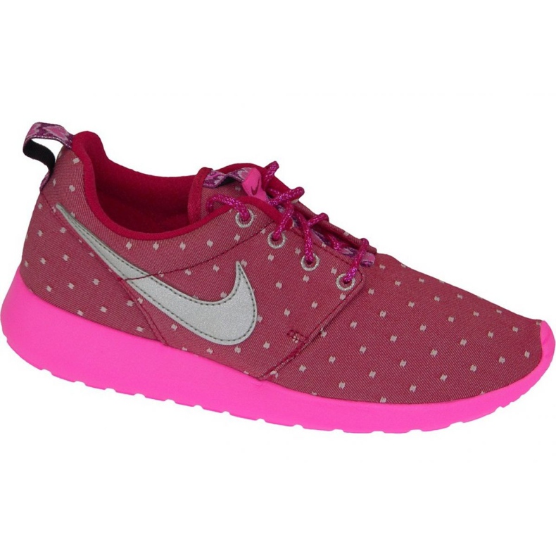 Cipele Nike Rosherun Print Gs W 677784-606 ružičasta