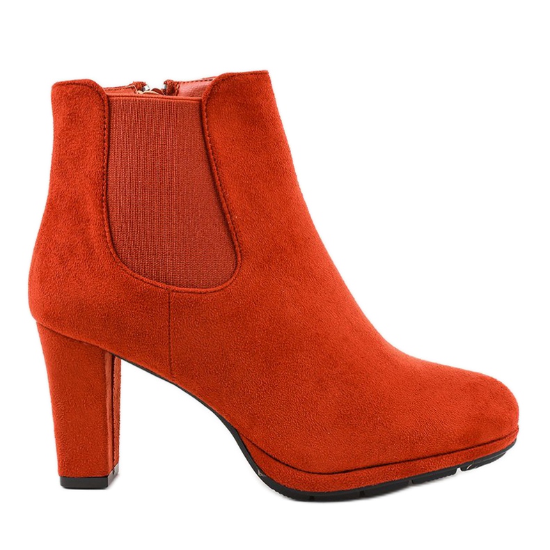 Crvene gležnjače na stupu F156-2 crvena