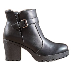 Bella Paris Čizme sa kopčom crna