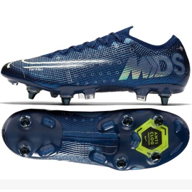 Nike nogometne cipele Mercurial Vapor 13 Elite Mds SG-Pro Ac M CK2032-401 tamnoplava tamnoplava