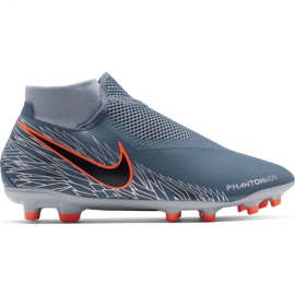Nike Phantom Vsn Academy Df FG / MG M AO3258 408 nogometne cipele višebojan siva