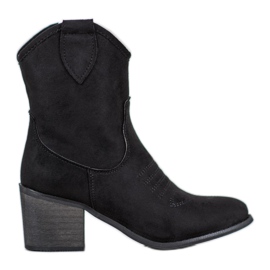 Super Mode Crne kaubojke crna