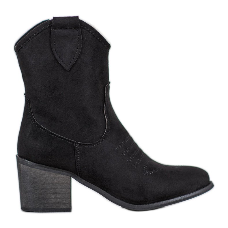 Super Mode Crne kaubojke crno