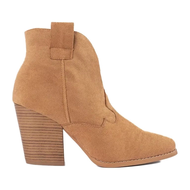 Kaubojske čizme od antilopa na stupu bež