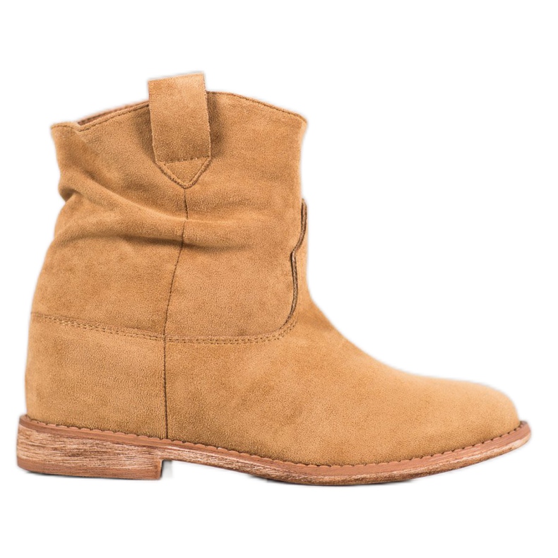 Bella Paris Kaubojske čizme na klin smeđa