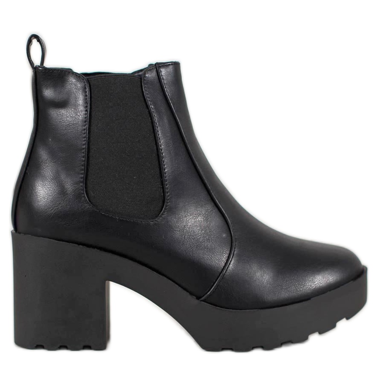 Weide Modne čizme Chelsea crno