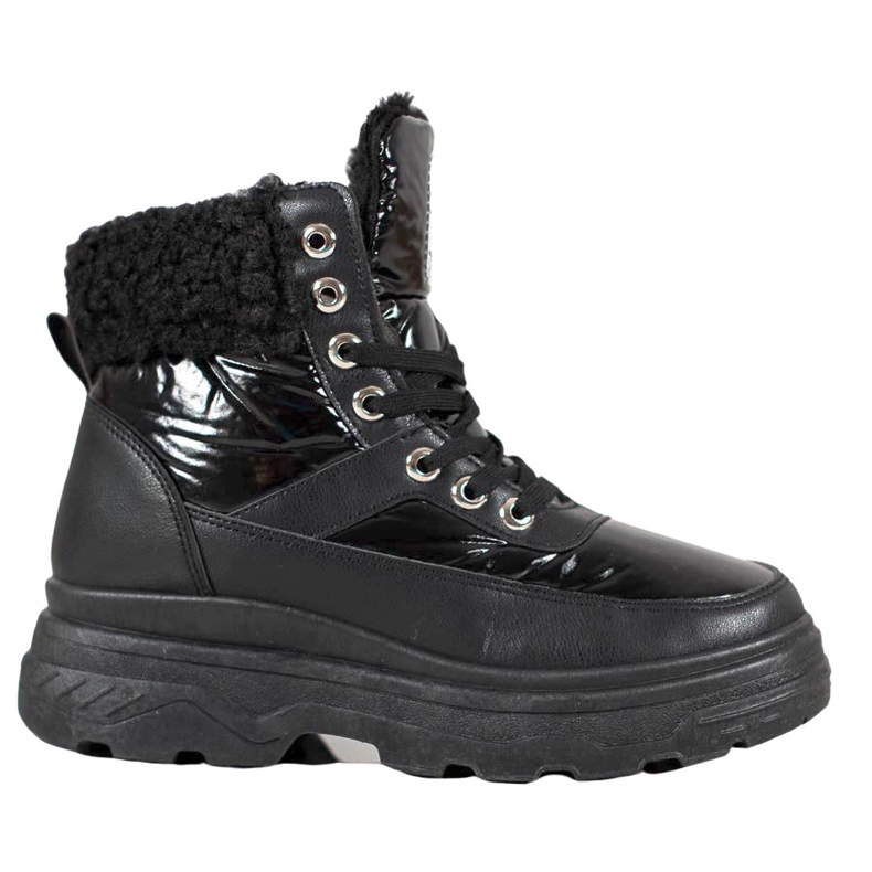 Bella Paris Tenisice s ovčjom kožom crno