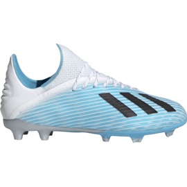Kopačke adidas X 19.1 Fg Jr F35684 raznobojna plava