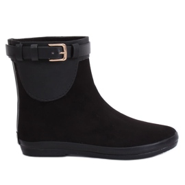 Crne ženske galoše K1890101 Negro crna