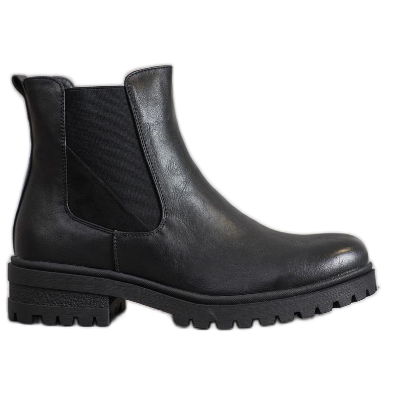 Super Mode Klasični radnici izrađeni od eko kože crno