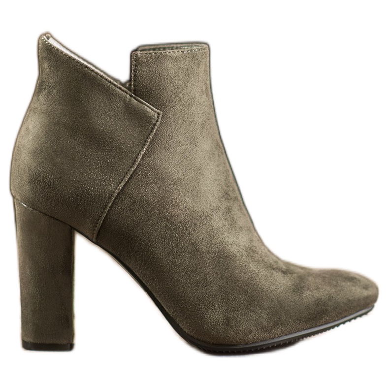 Seksi VINCEZA čizme od antilopa zelena