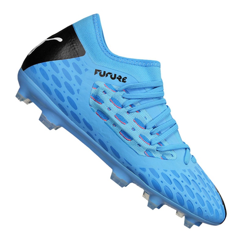 Kopačke Puma Jr Future 5.3 Netfit Fg Jr 105806-01 plava plava