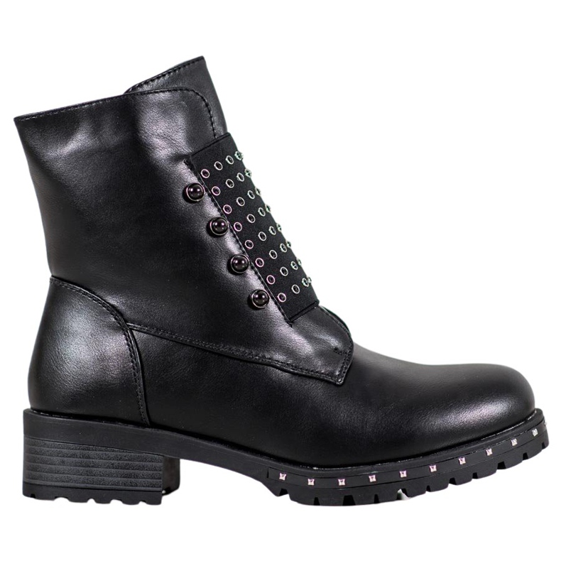 J. Star Modni radnici sa kamenčićima crno