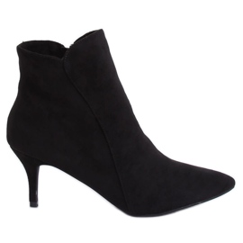 Crne čizme na niskoj peti K1906806 Crnac