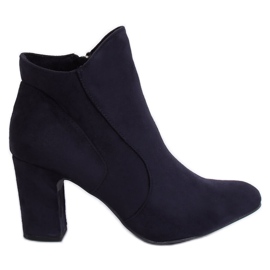 Tamnoplave čizme s visokom potpeticom K1809810 Marino tamnoplava