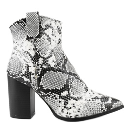 Crne gležnjače na zmijskom stupu YL20-1 bijela crna siva