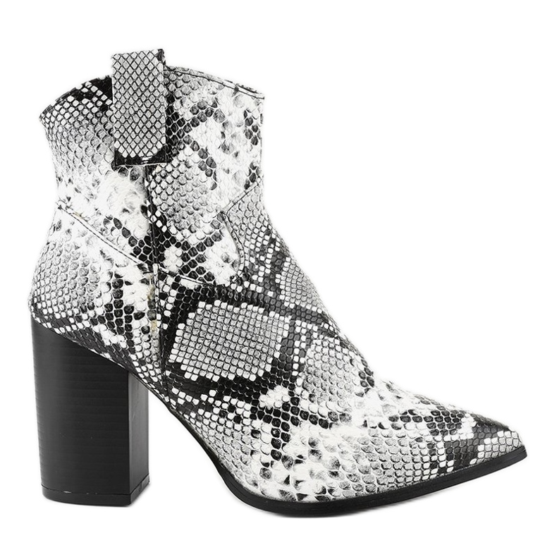 Crne gležnjače na zmijskom stupu YL20-1 bijela crno siva