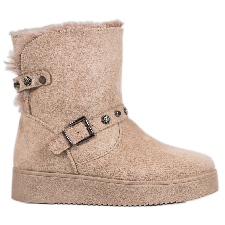 SHELOVET Mukluki s mlaznicama smeđa