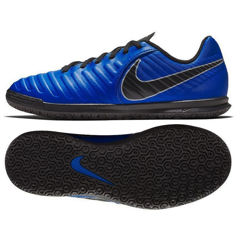 Nike Tiempo Legend 7 Club Ic Jr AH7260 400 nogometne cipele mornarsko plava plava