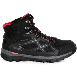 Regatta Regatne cipele Wms Kota Mid W RWF490 7HQ crna ružičasta