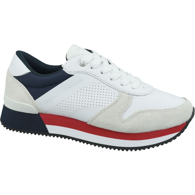 Tommy Hilfiger Active City tenisice W FW0FW04304 020 cipele bijela crvena mornarsko plava