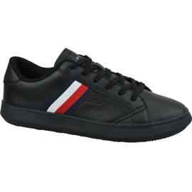 Cipele Tommy Hilfiger Essential Leather Cupsole M FM0FM02388 Bds crna