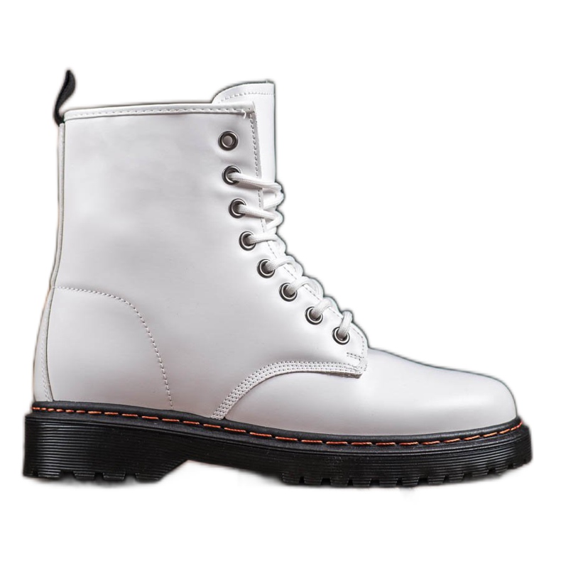 SHELOVET Bijeli radnici s eko kožom bijela