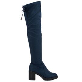 Small Swan Mušketiri od antilopa na stupu plava