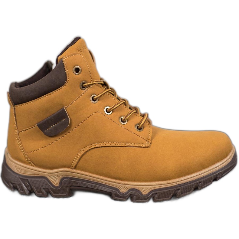 MCKEYLOR cipele na vezanje smeđa